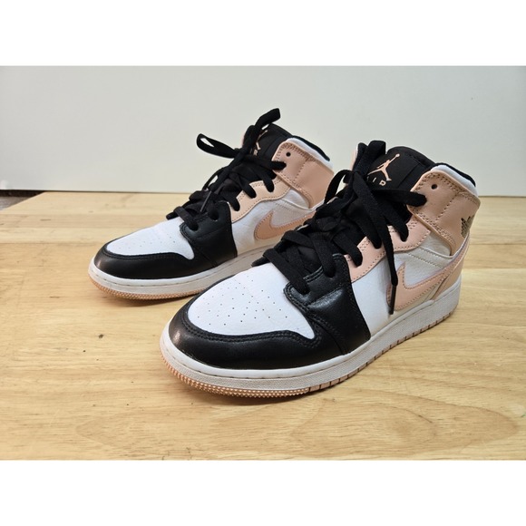 Nike Other - Nike Air Jordan 1 Mid Shoes Youth Size 5.5Y "Arctic Orange"